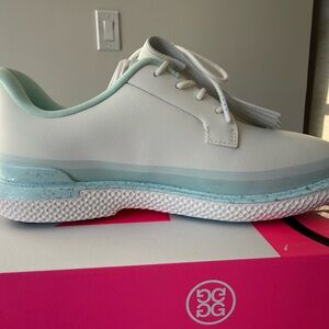 Women’s G/Fore GALLIVAN2R TUXEDO STRIPPED STIPPLE GOLF SHOE